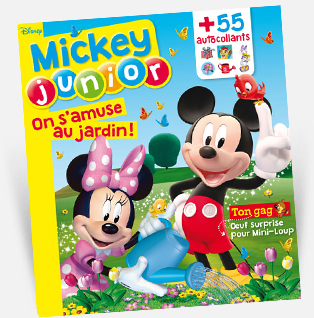 Couverture du magazine Mickey Junior